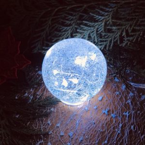 Boule lumineuse résine – Image 5