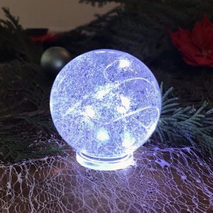 Boule lumineuse résine – Image 3