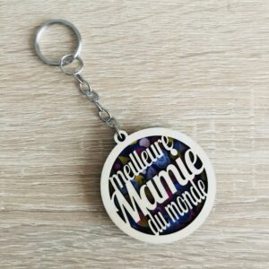 Porte-clés Meilleure Mamie du monde